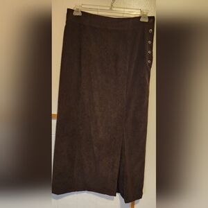 Elegant Brown Women's Skirt